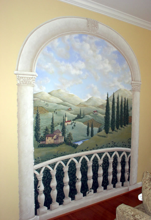 Mural of Tuscany